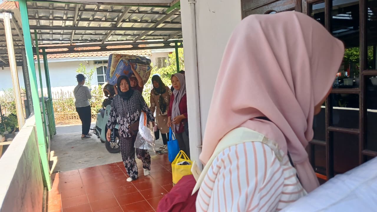 Penyambutan Sekaligus Penempatan Ke Asrama Mahasiswa Baru Di Kampus LP3 SIHI